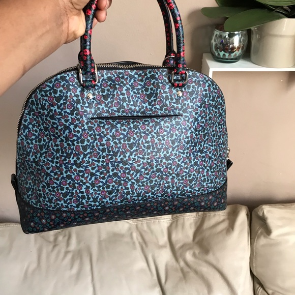 SOLD Coach Sierra Satchel In Ranch Floral Shoulder - Picture 4 of 8